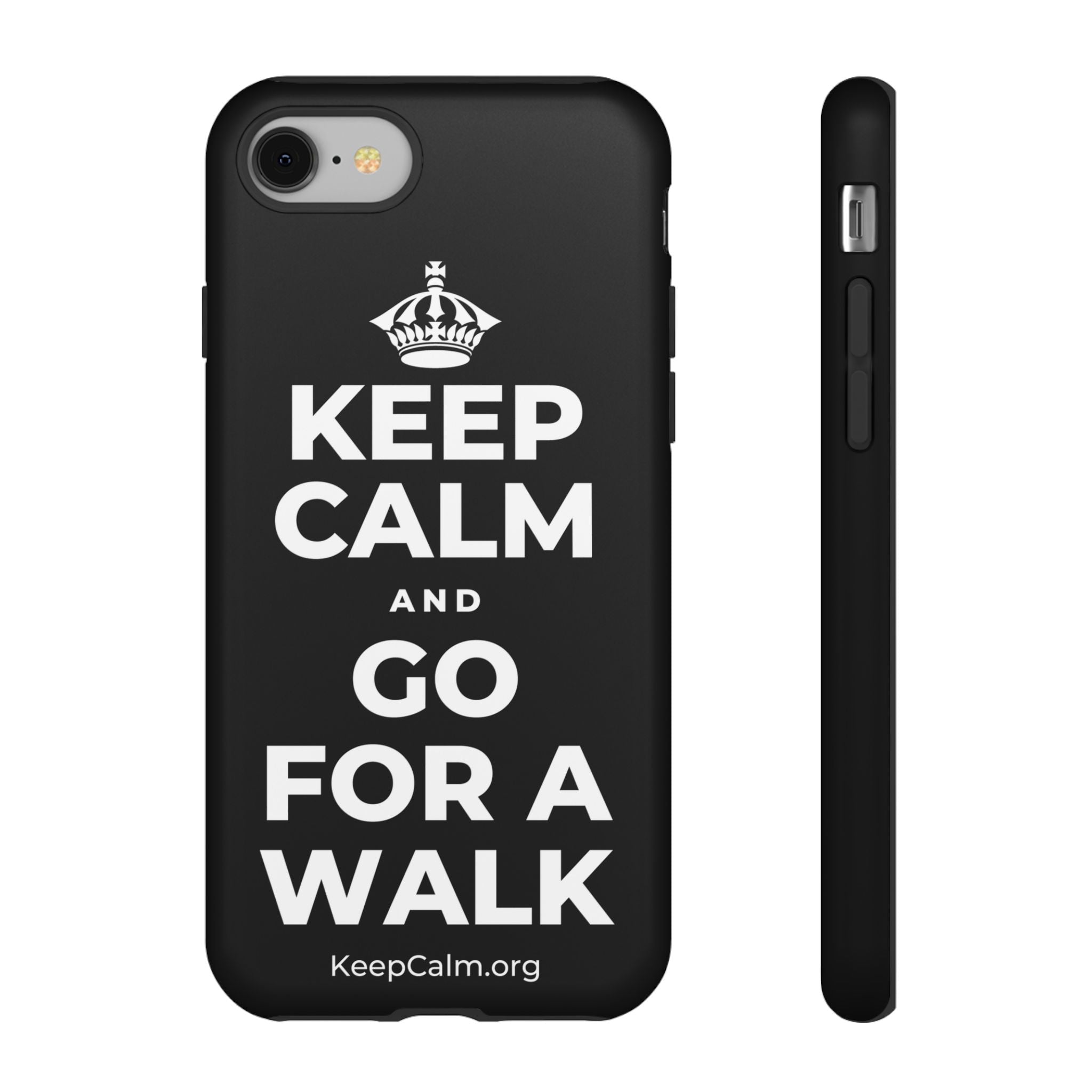 KEEP CALM AND GO FOR A WALK Phone Case