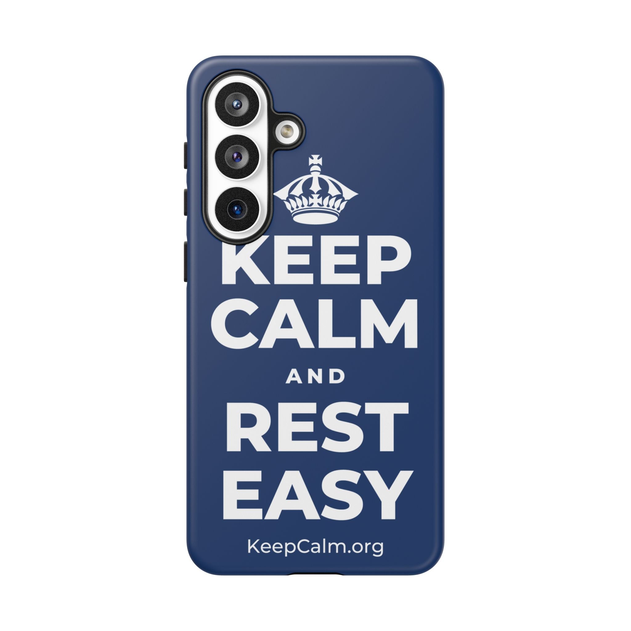 KEEP CALM AND REST EASY Phone Case