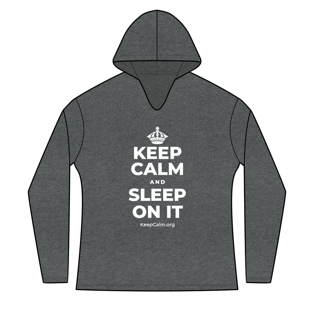 KEEP CALM AND SLEEP ON IT Women's Long Sleeve Hoodie
