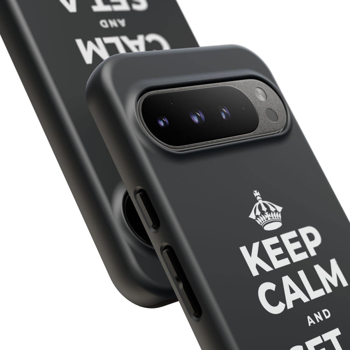 KEEP CALM AND SET A BOUNDARY Phone Case (Dark)