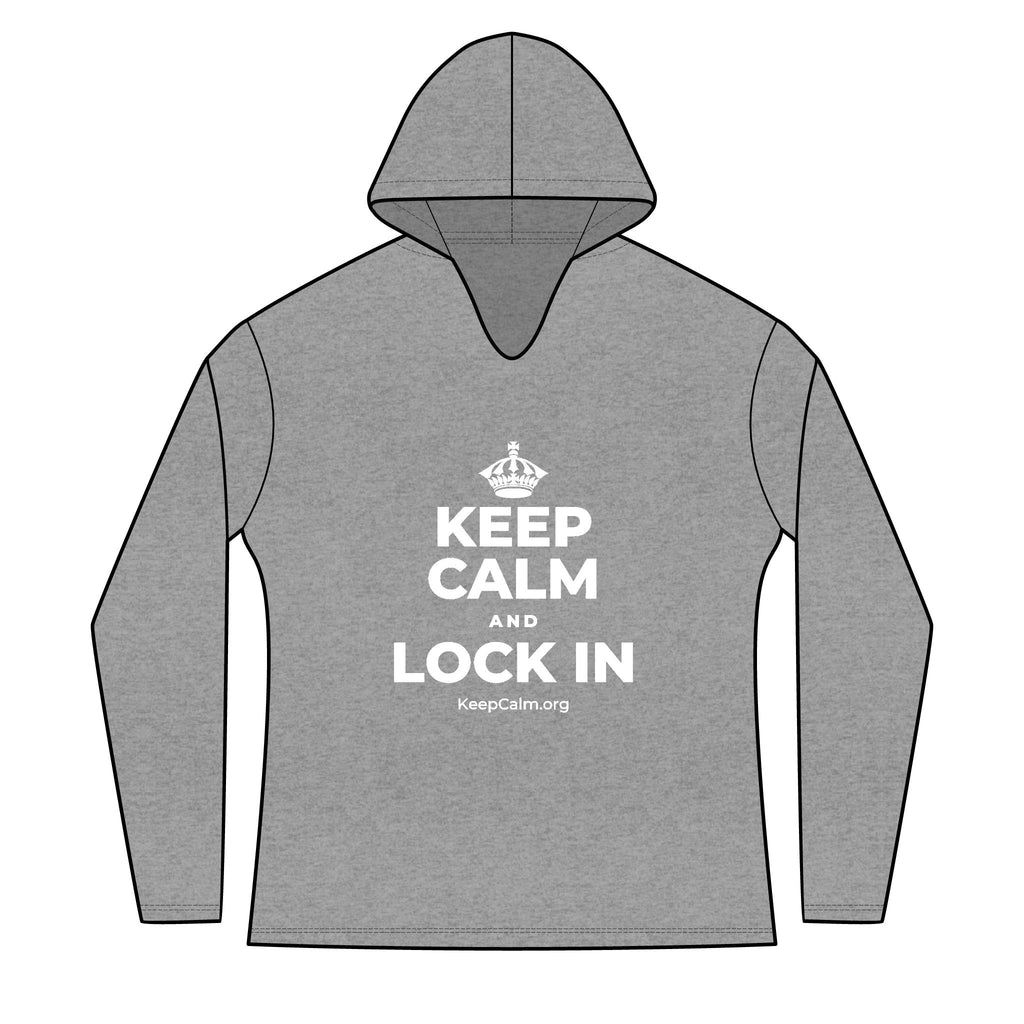 KEEP CALM AND LOCK IN Women's Long Sleeve Hoodie