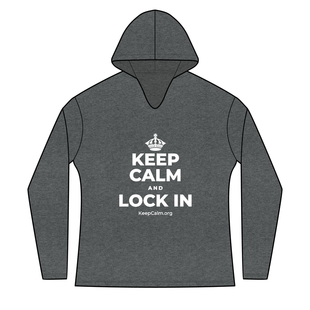 KEEP CALM AND LOCK IN Women's Long Sleeve Hoodie