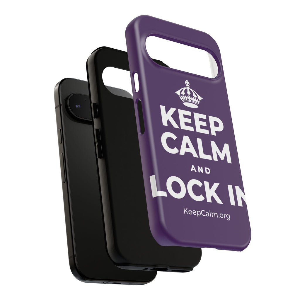 KEEP CALM AND LOCK IN Phone Case
