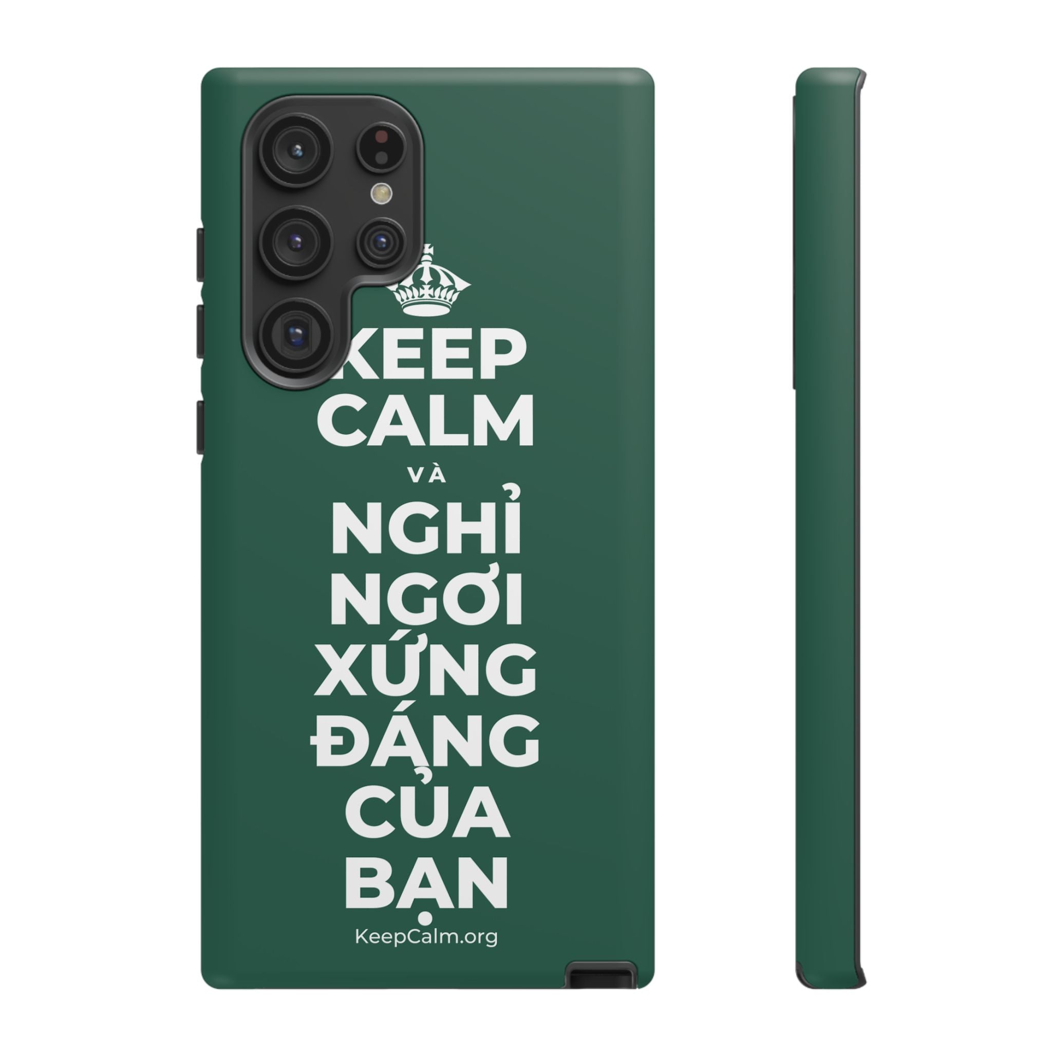 KEEP CALM VÀ NGHỈ NGƠI XỨNG ĐÁNG CỦA BẠN Phone Case