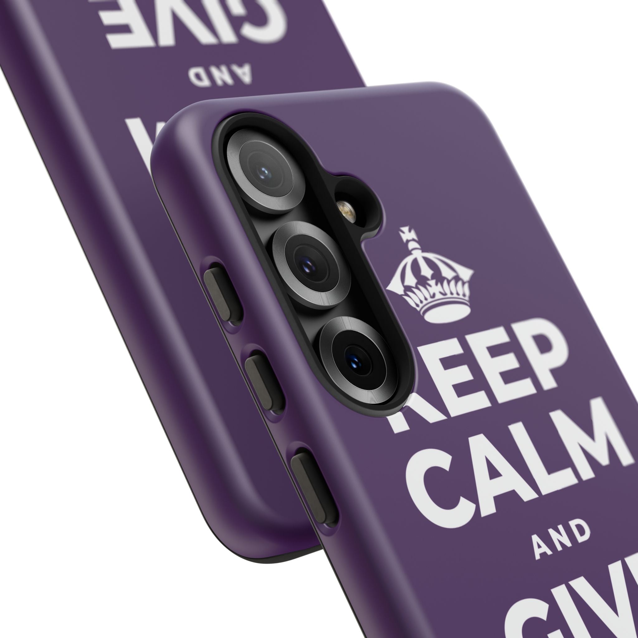 KEEP CALM AND GIVE THANKS DAILY Phone Case