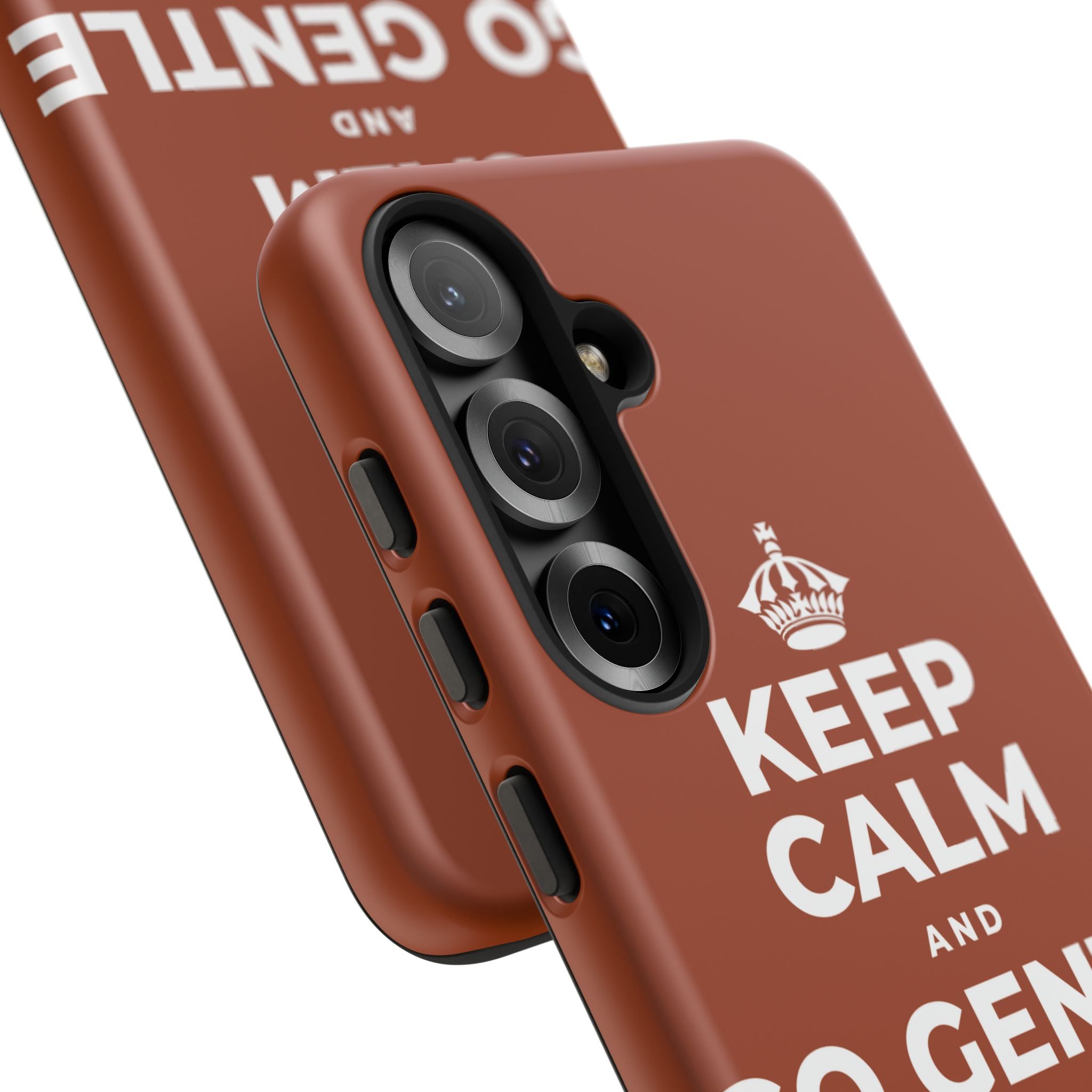 KEEP CALM AND GO GENTLE ON MONDAY Phone Case