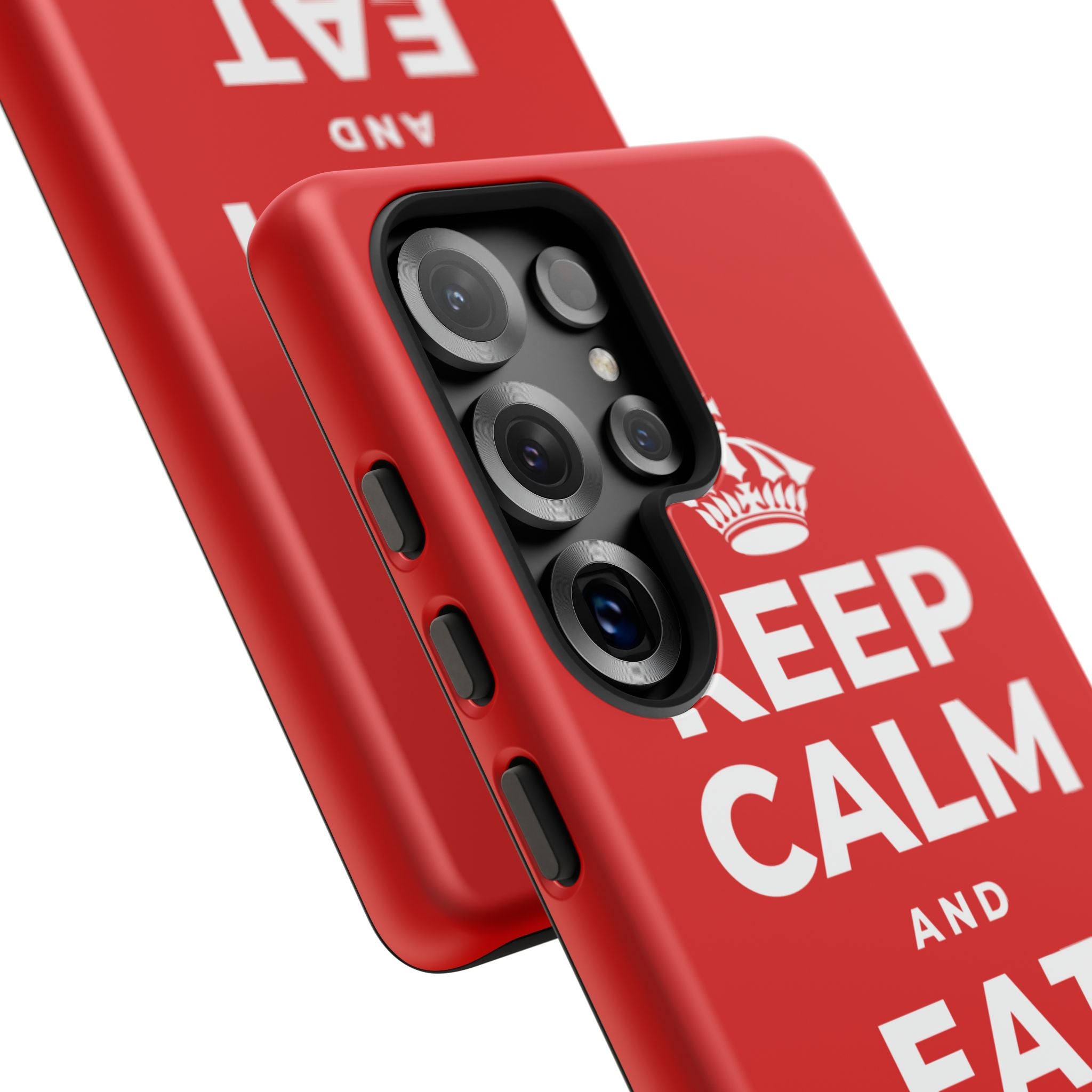 KEEP CALM AND EAT THE SNACK Phone Case