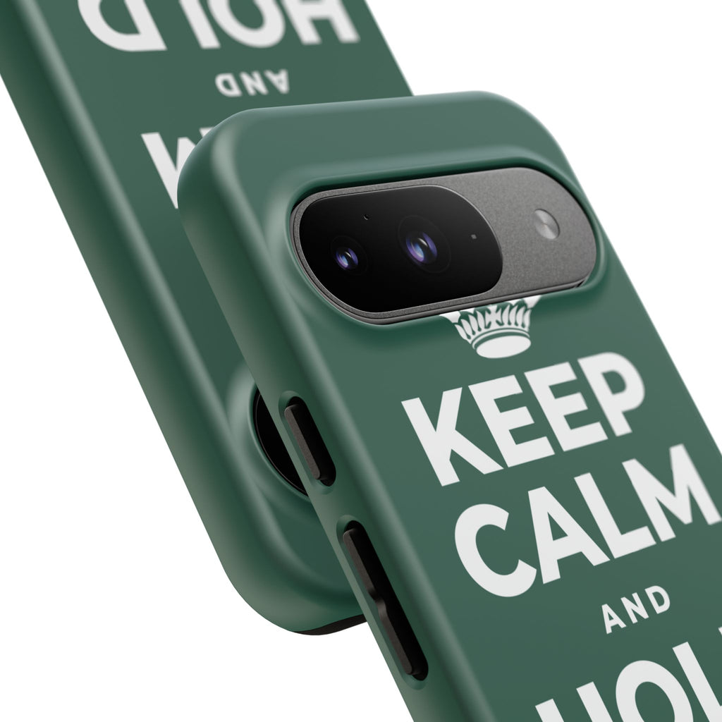 KEEP CALM AND HOLD THE DOOR Phone Case