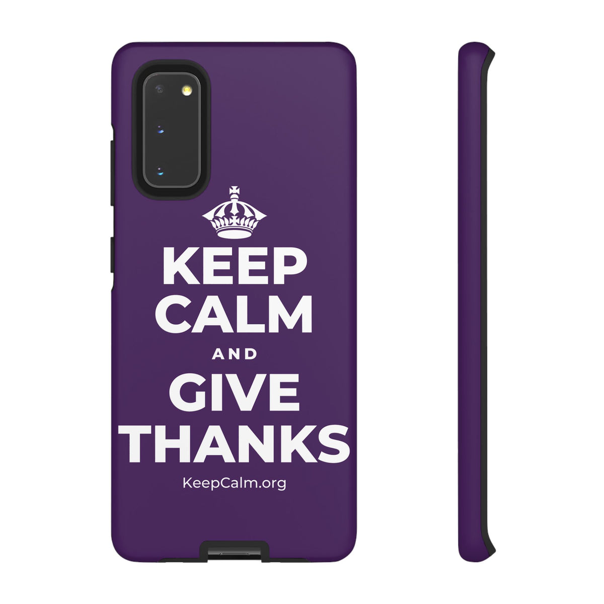 KEEP CALM AND GIVE THANKS Phone Case
