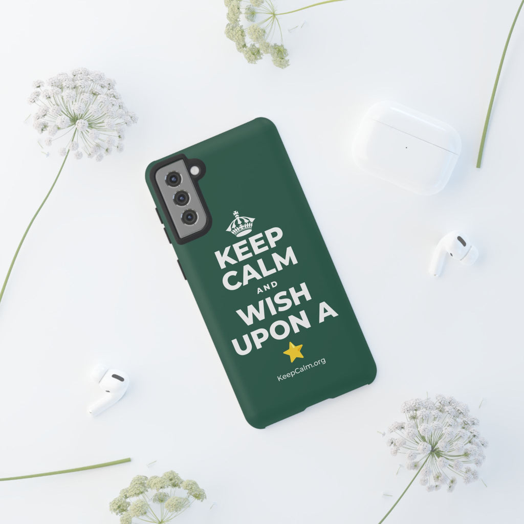 KEEP CALM AND WISH UPON A ⭐ Phone Case