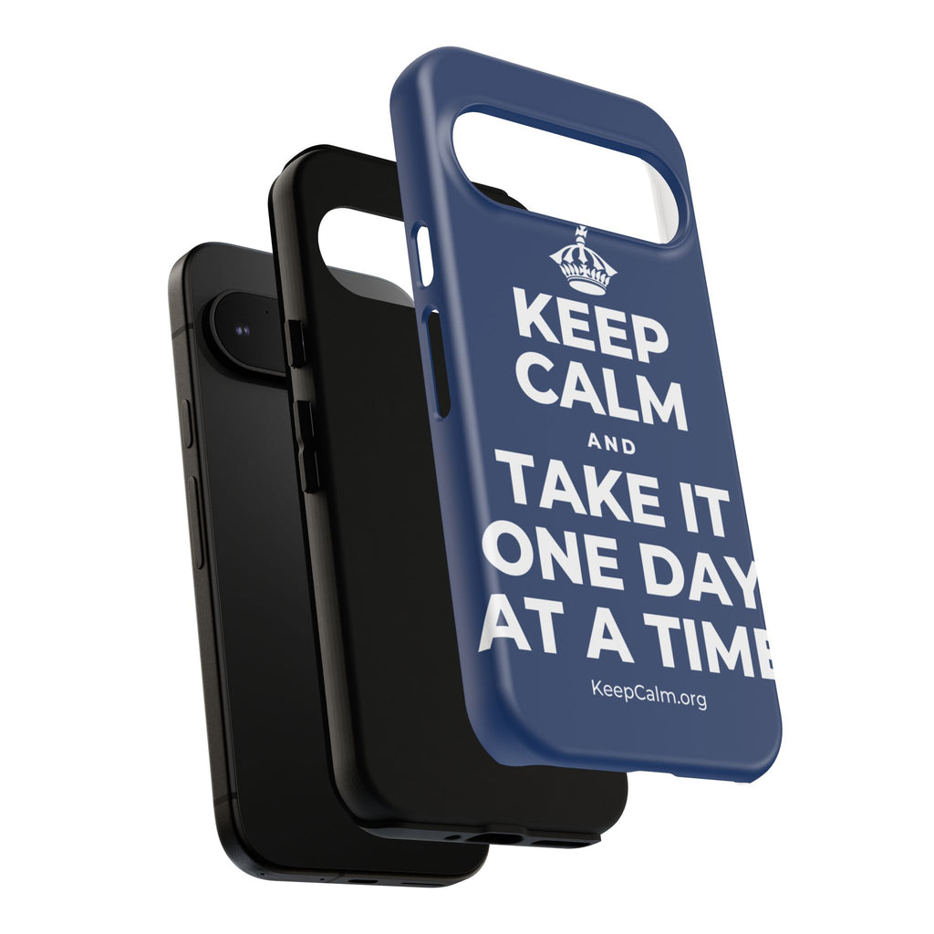 KEEP CALM AND TAKE IT ONE DAY AT A TIME Phone Case
