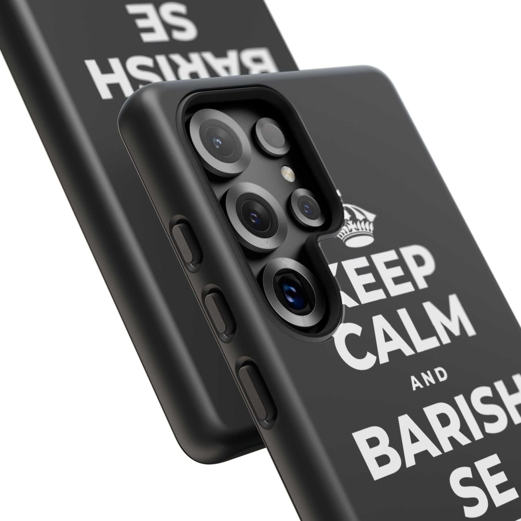 KEEP CALM AND BARISH SE CHEEZEIN BADHTI HAIN Phone Case (Dark)