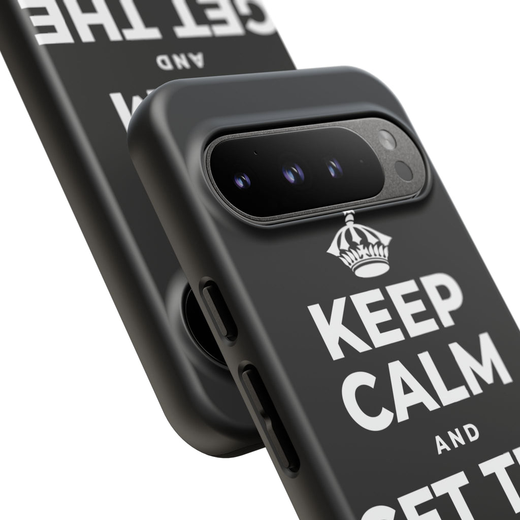 KEEP CALM AND GET THE PARTY STARTED Phone Case