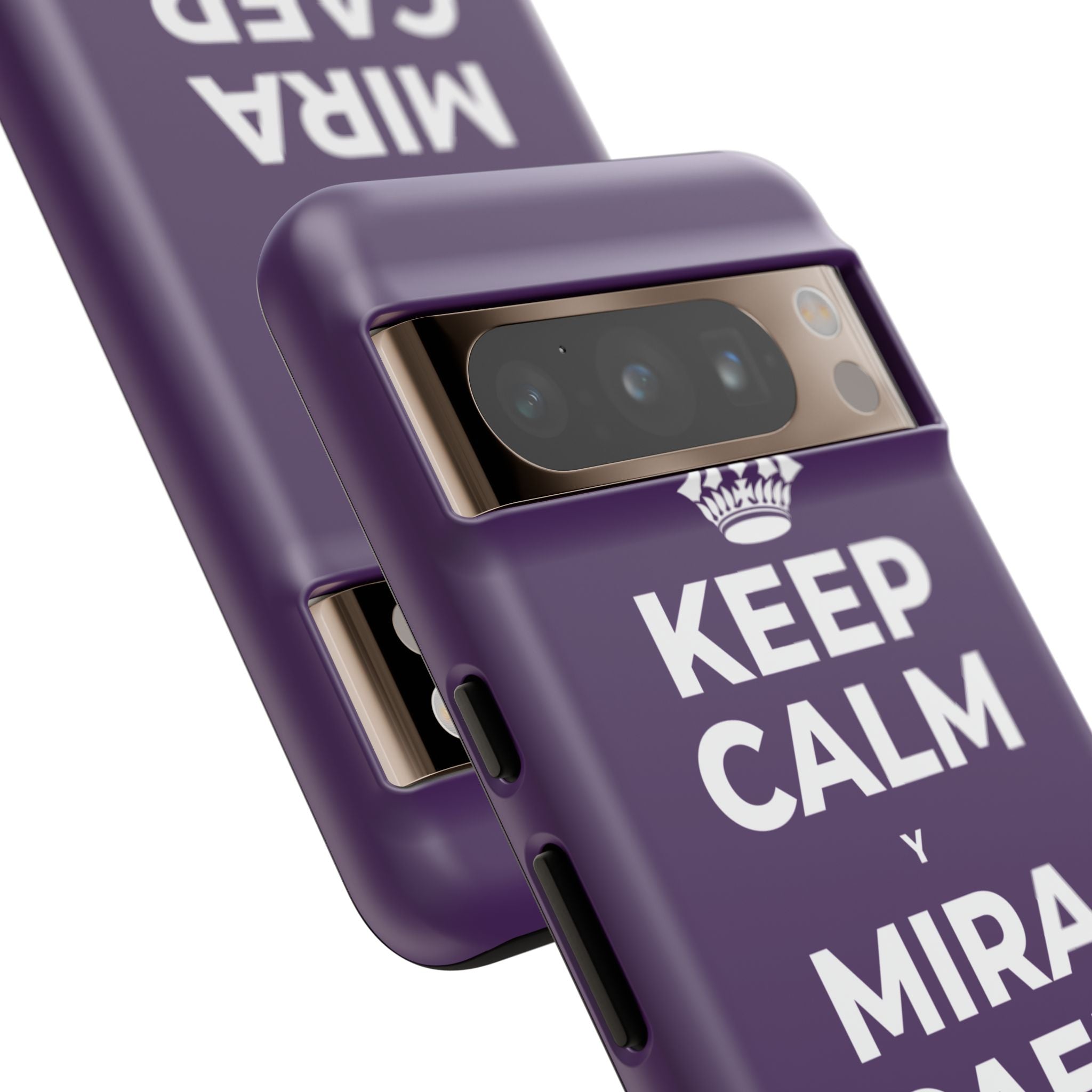 KEEP CALM Y MIRA CAER LA NIEVE Phone Case