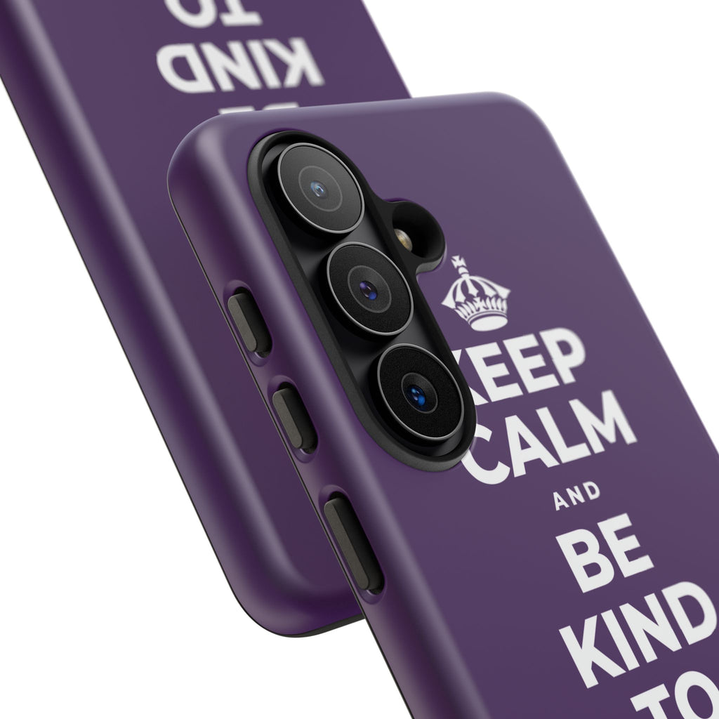 KEEP CALM AND BE KIND TO THE NEW KID Phone Case
