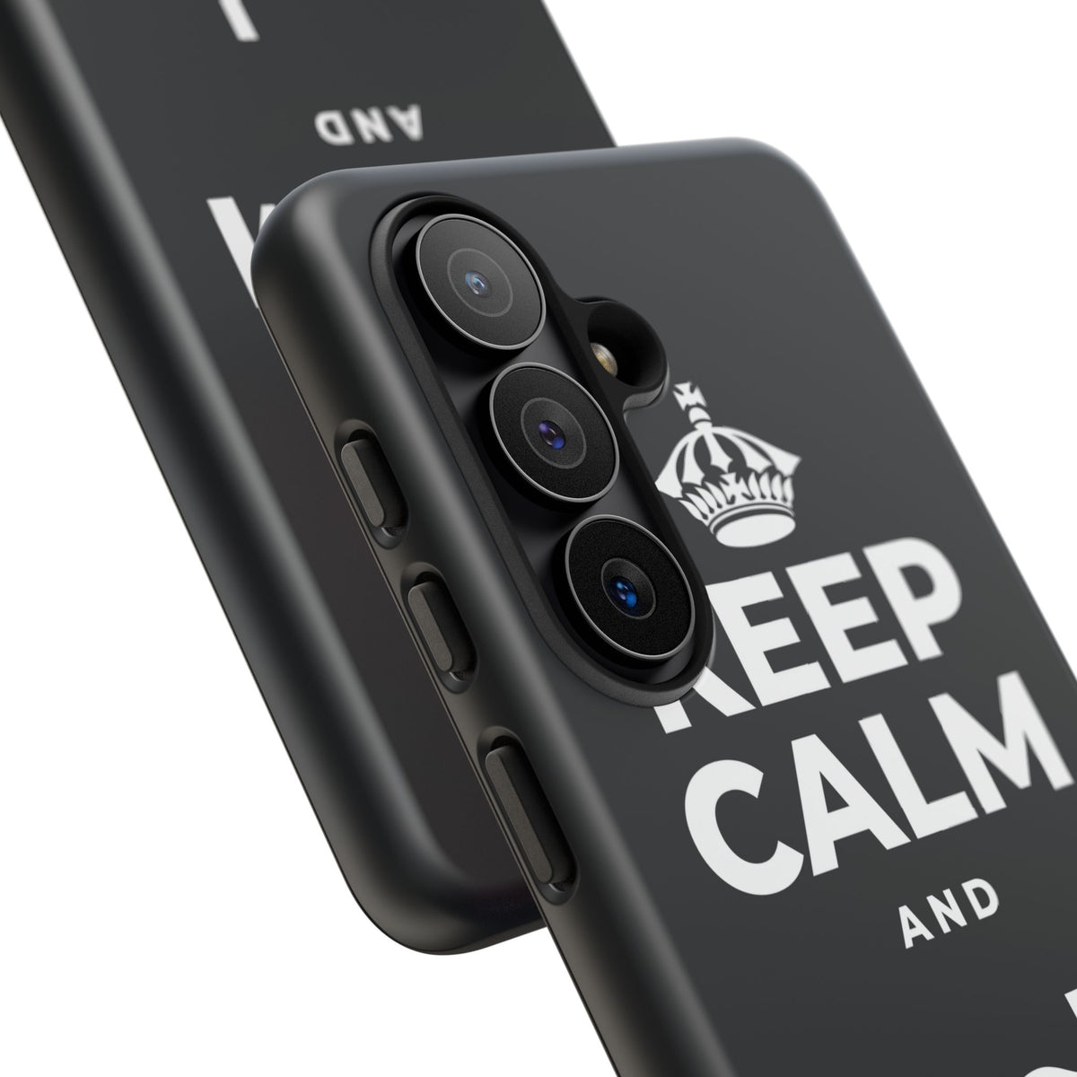KEEP CALM AND احمِ سلامك Phone Case (Dark)