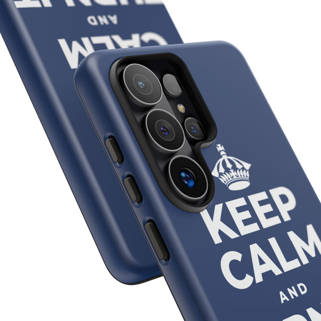 KEEP CALM AND TURN IT UP Phone Case