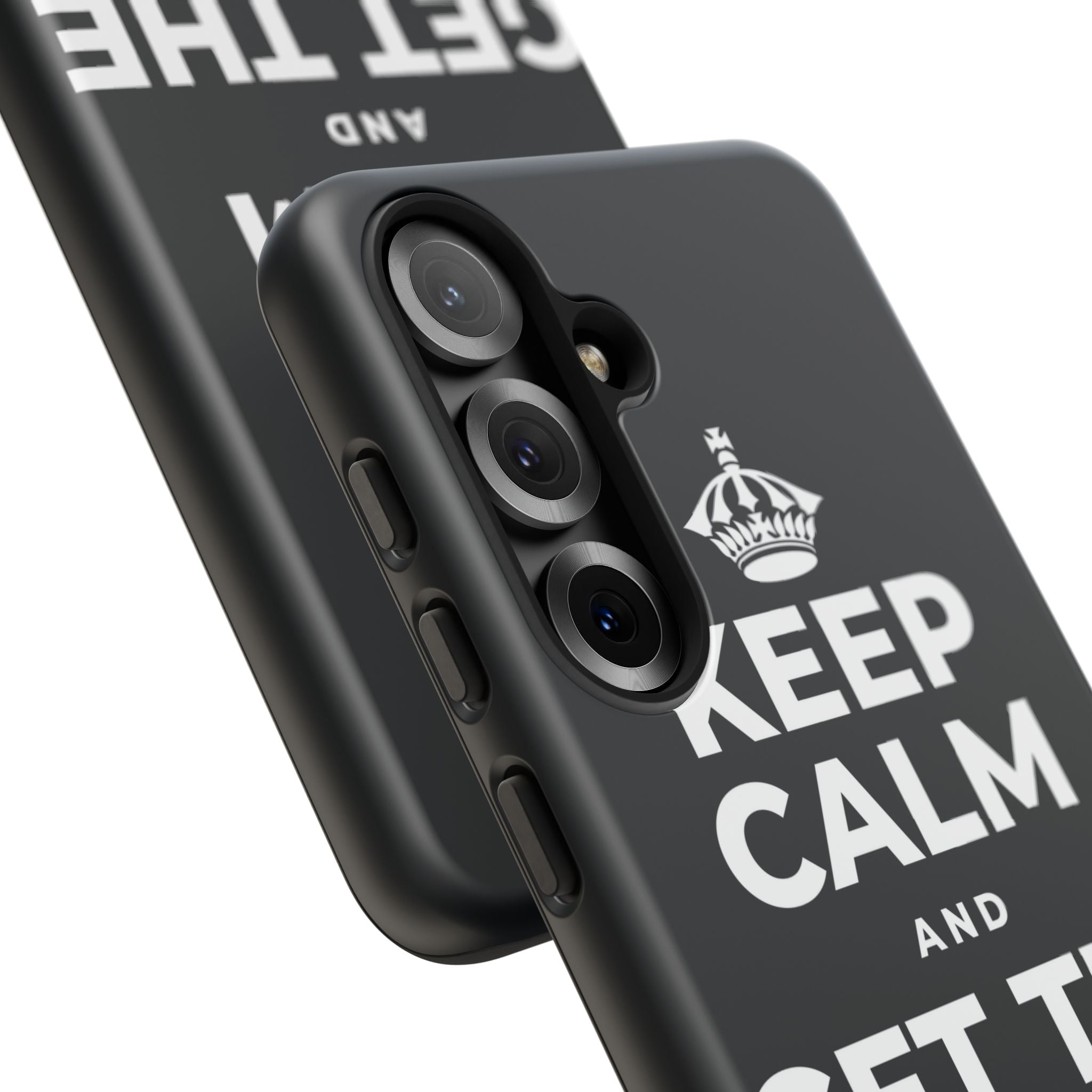 KEEP CALM AND GET THE PARTY STARTED Phone Case (Dark)