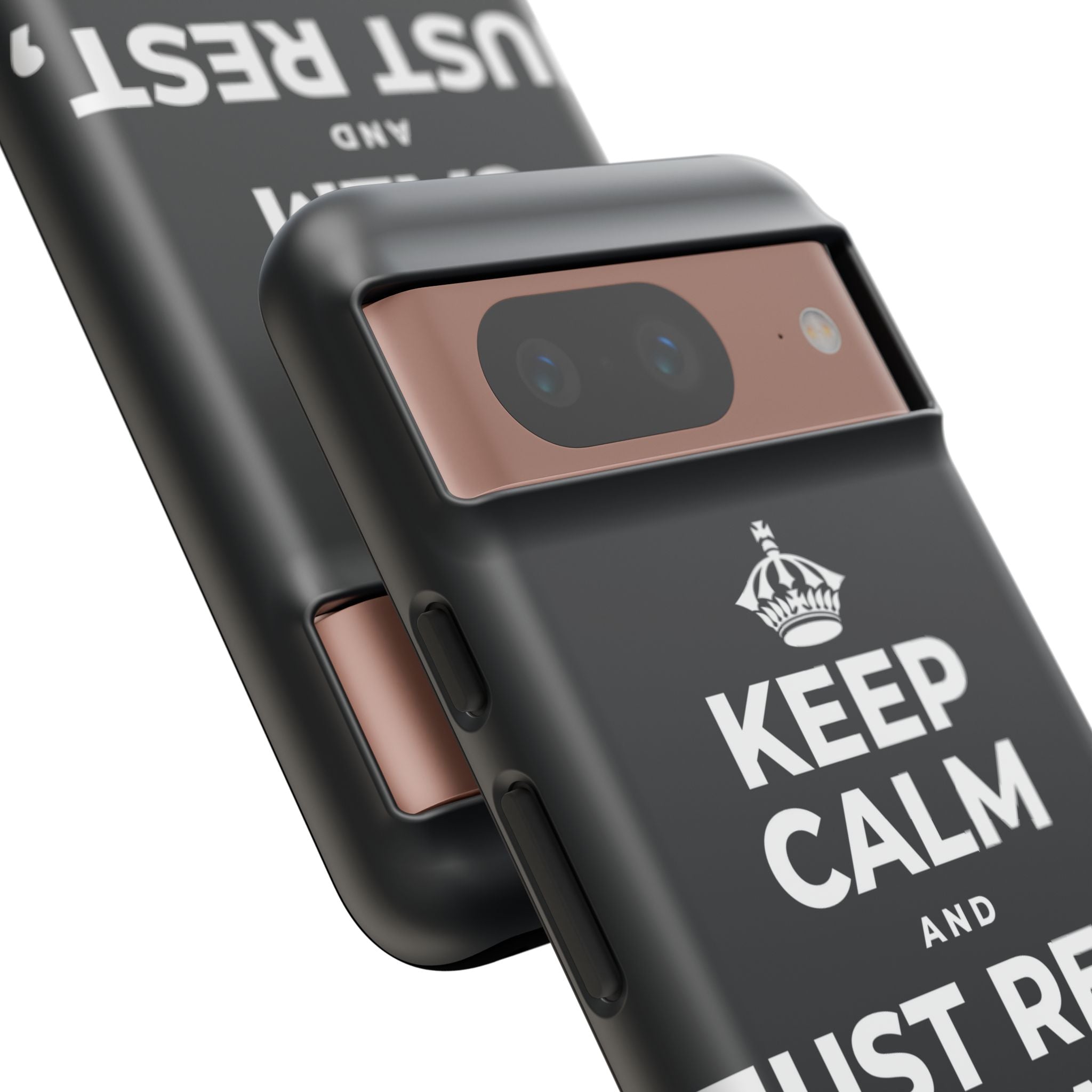 KEEP CALM AND JUST REST, THAT COUNTS Phone Case (Dark)