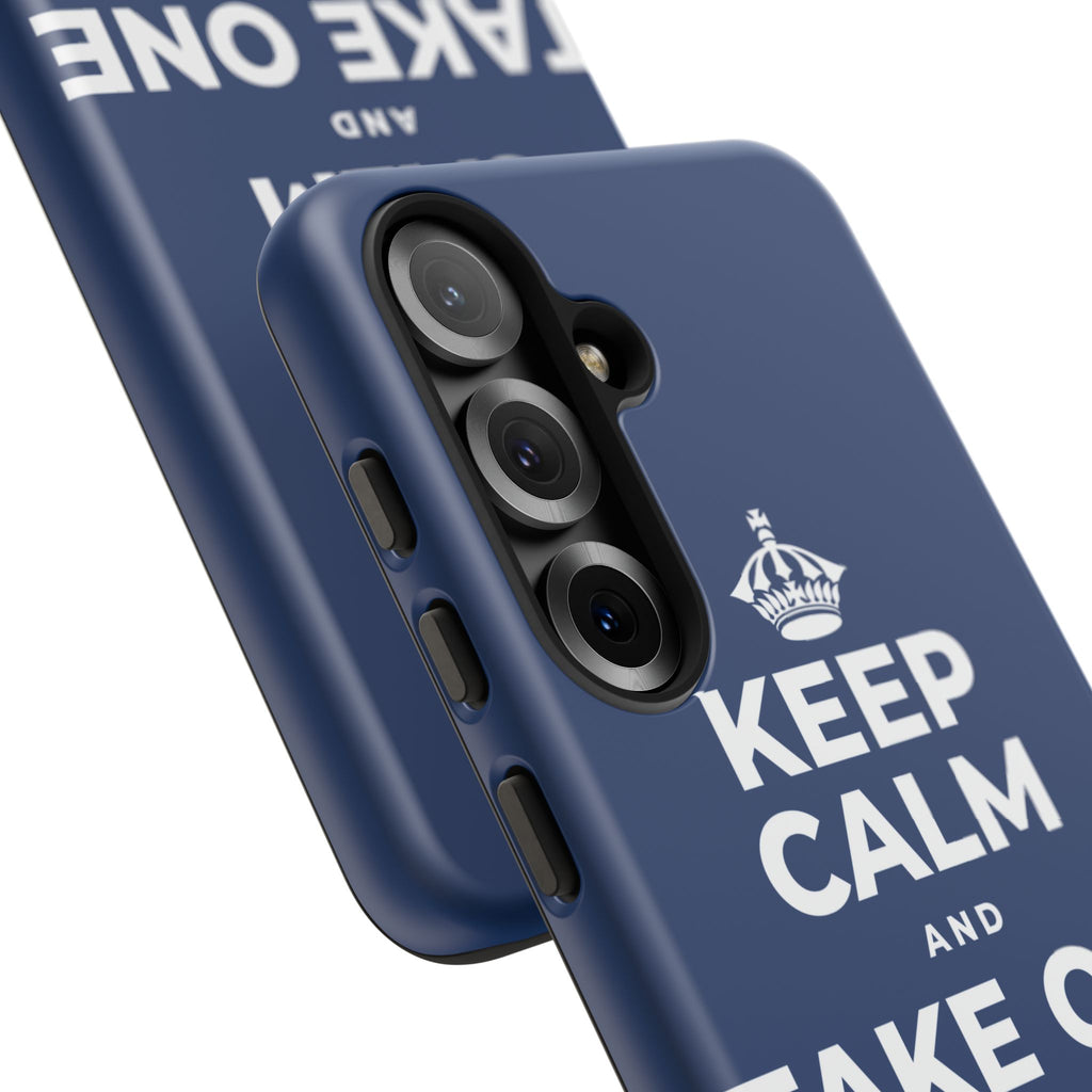 KEEP CALM AND TAKE ONE GOOD DAY AT A TIME Phone Case
