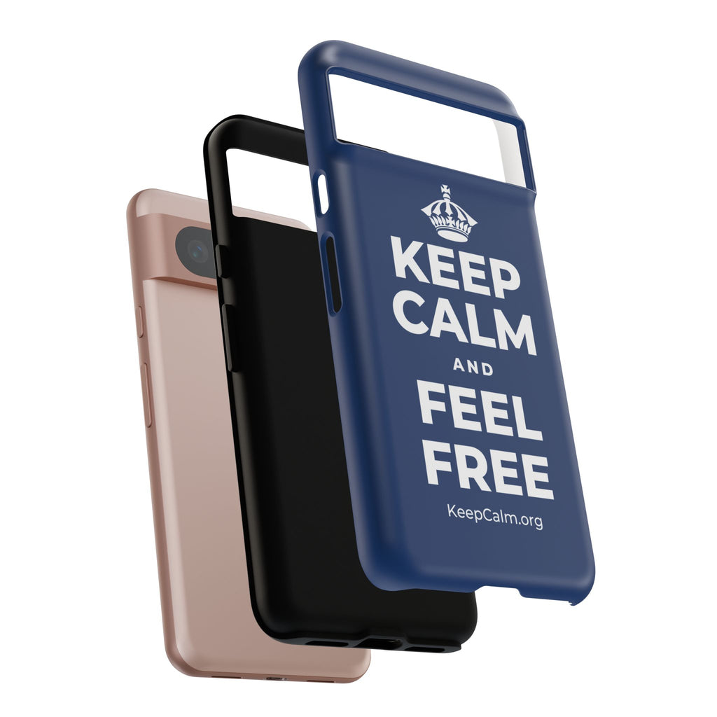 KEEP CALM AND FEEL FREE Phone Case