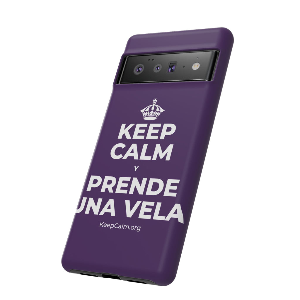 KEEP CALM Y PRENDE UNA VELA Phone Case