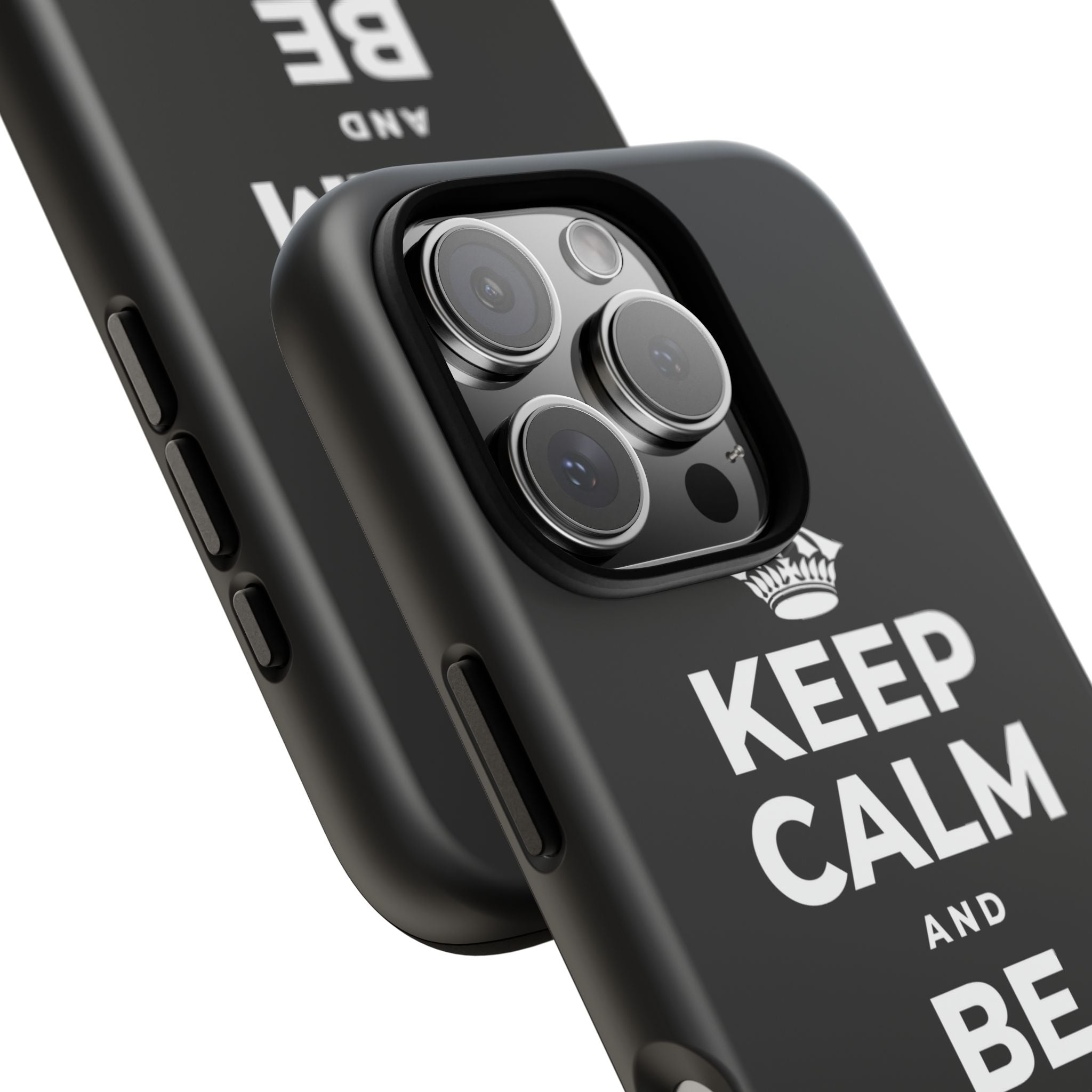 KEEP CALM AND BE STRONG LIKE A 🦕 Phone Case