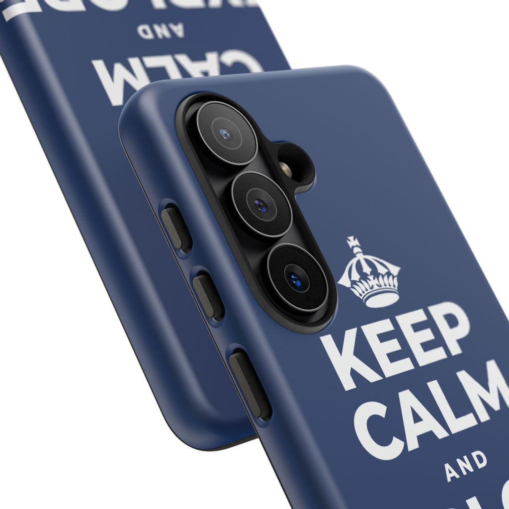 KEEP CALM AND EXPLORE NEARBY Phone Case