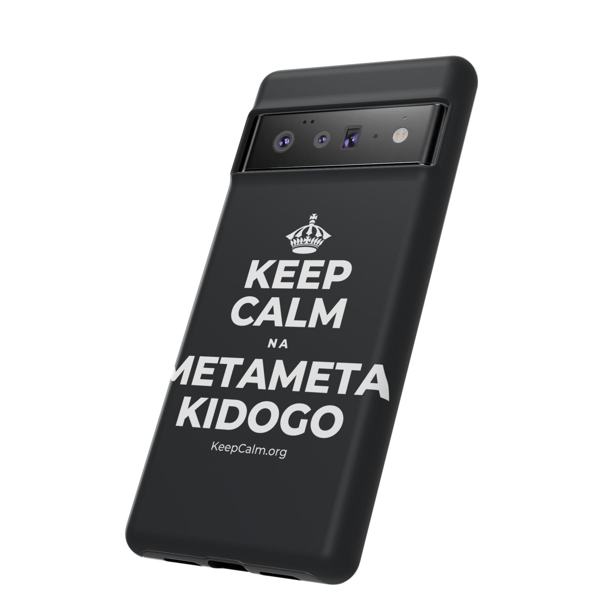 KEEP CALM NA METAMETA KIDOGO Phone Case (Dark)