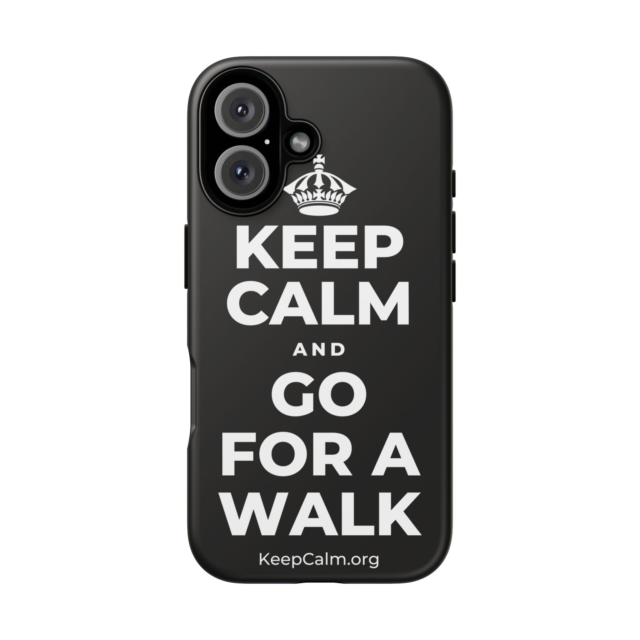 KEEP CALM AND GO FOR A WALK Phone Case