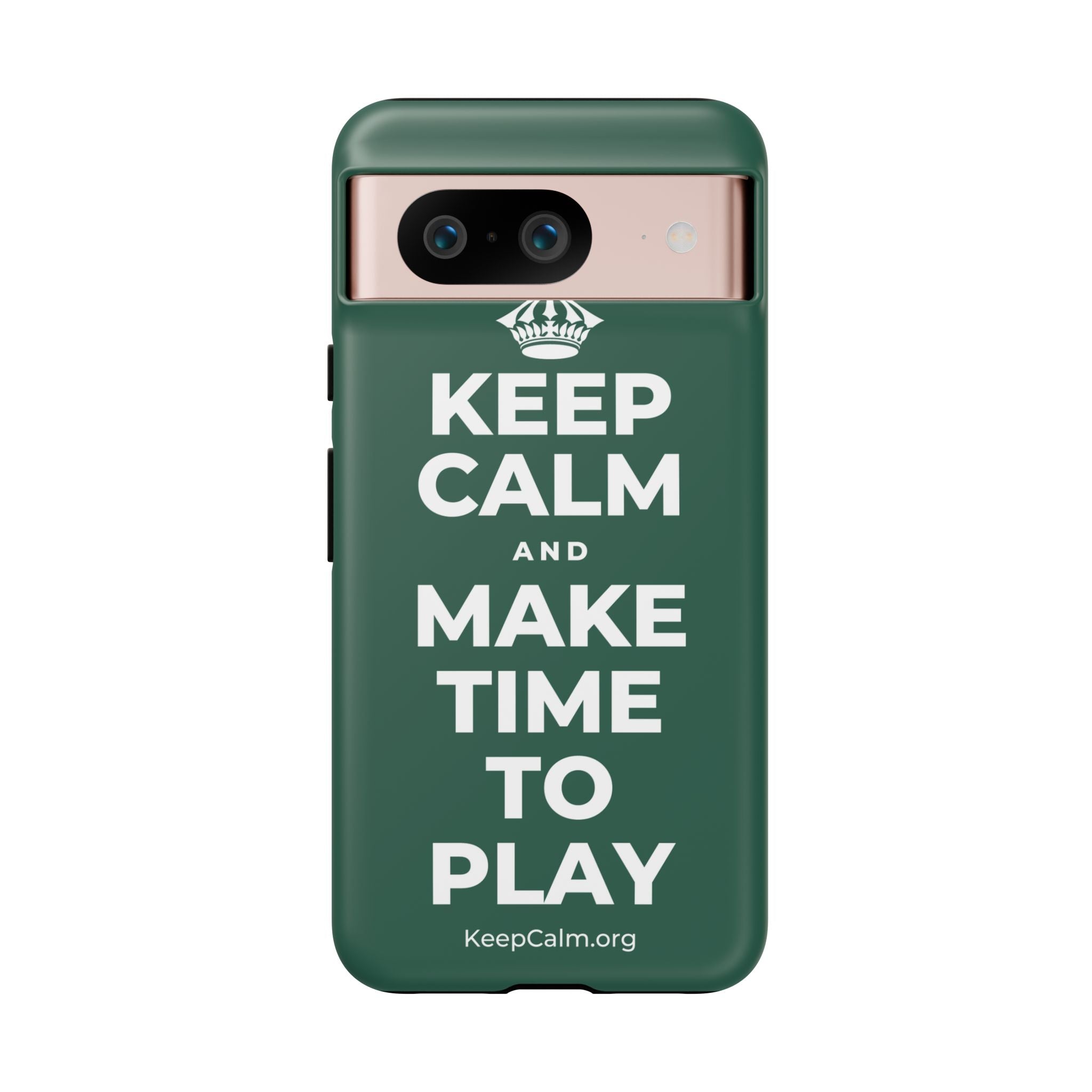 KEEP CALM AND MAKE TIME TO PLAY Phone Case