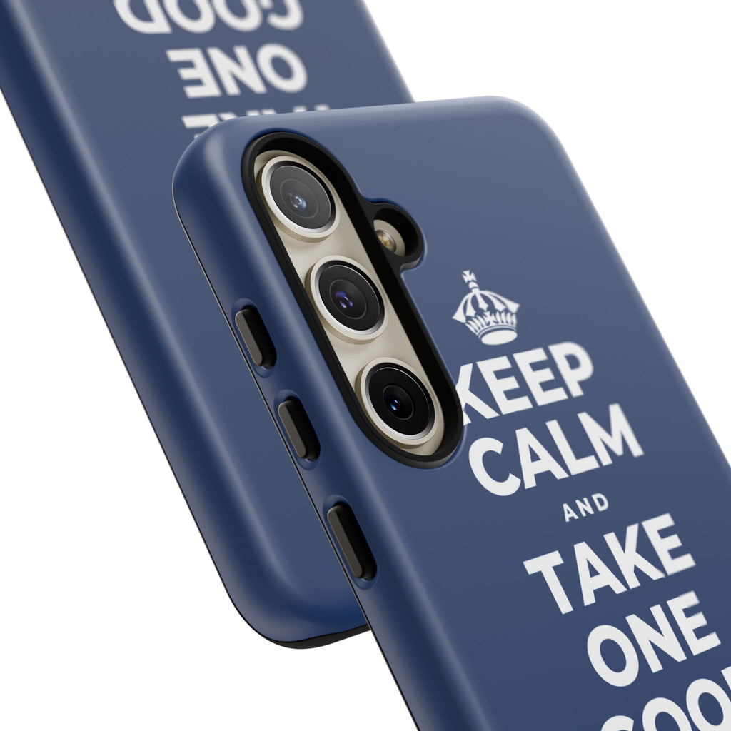 KEEP CALM AND TAKE ONE GOOD DAY AT A TIME Phone Case