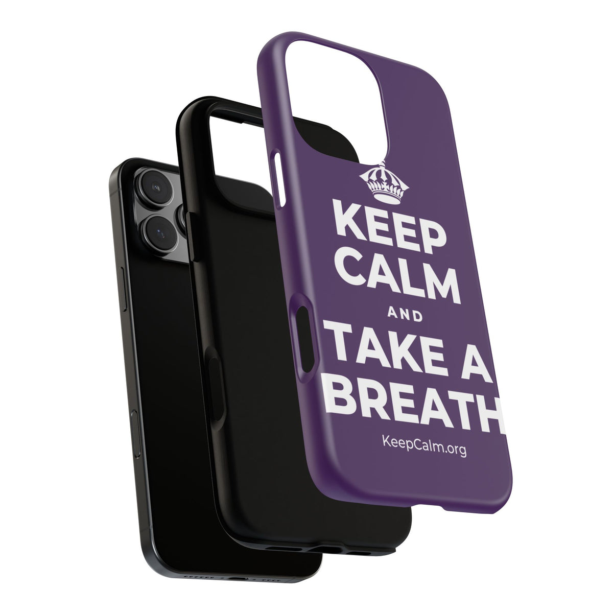 KEEP CALM AND TAKE A BREATH Phone Case
