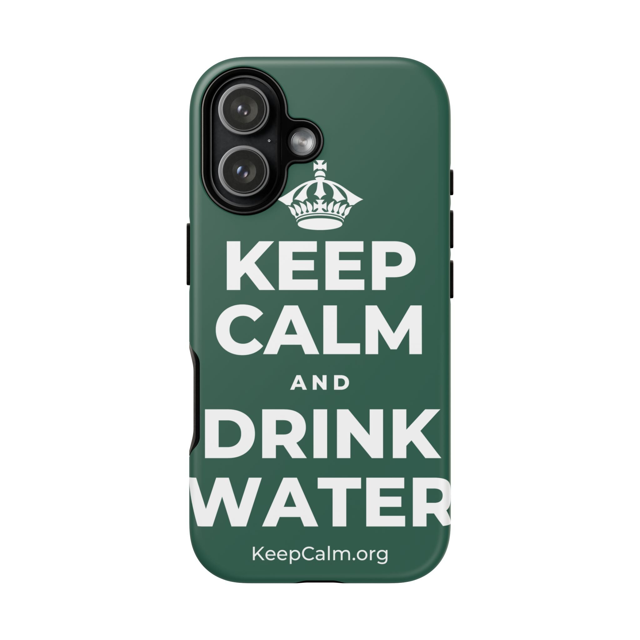 KEEP CALM AND DRINK WATER Phone Case