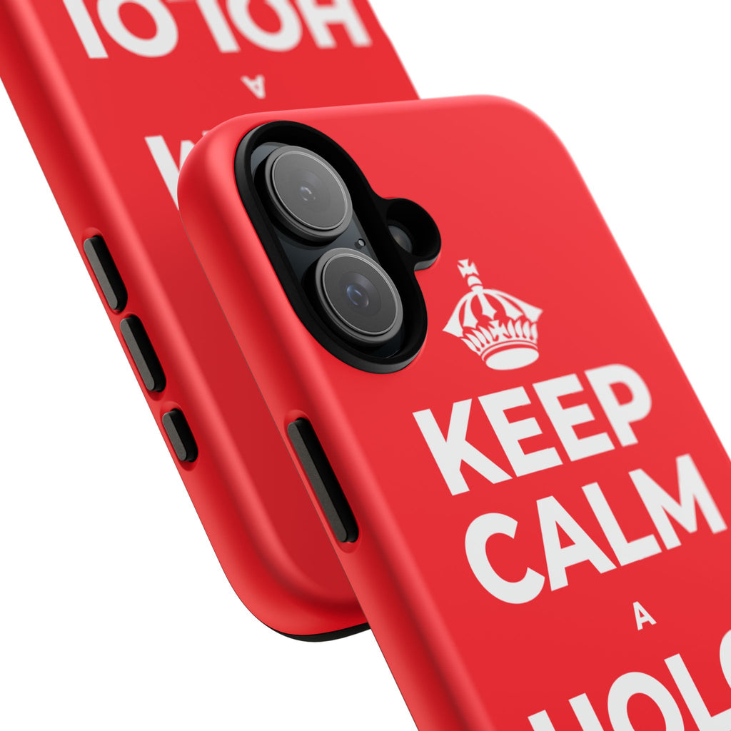 KEEP CALM A HOLOI I NĀ PĀ Phone Case