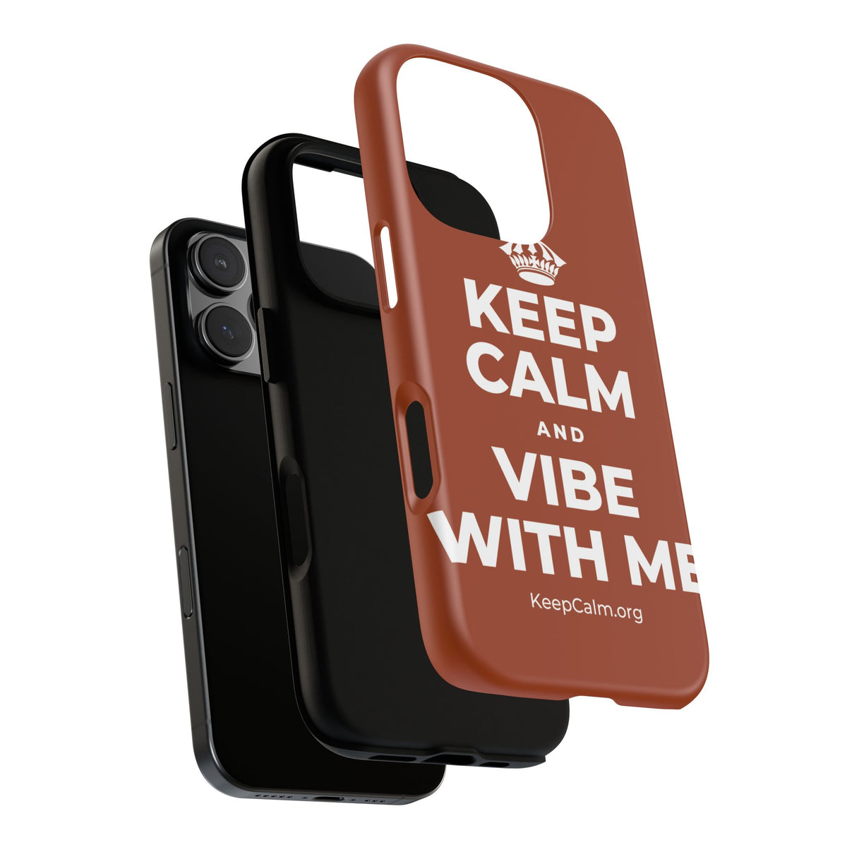 KEEP CALM AND VIBE WITH ME Phone Case