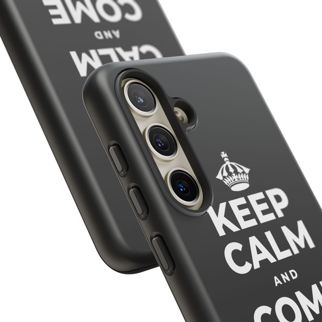 KEEP CALM AND COME BACK TO BREATH Phone Case