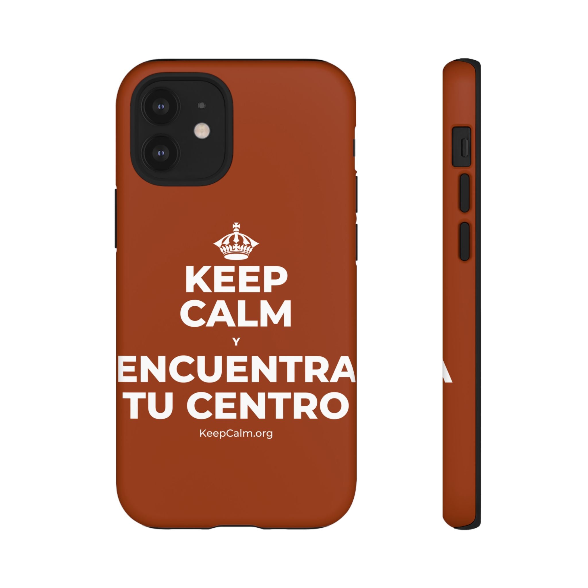 KEEP CALM Y ENCUENTRA TU CENTRO Phone Case