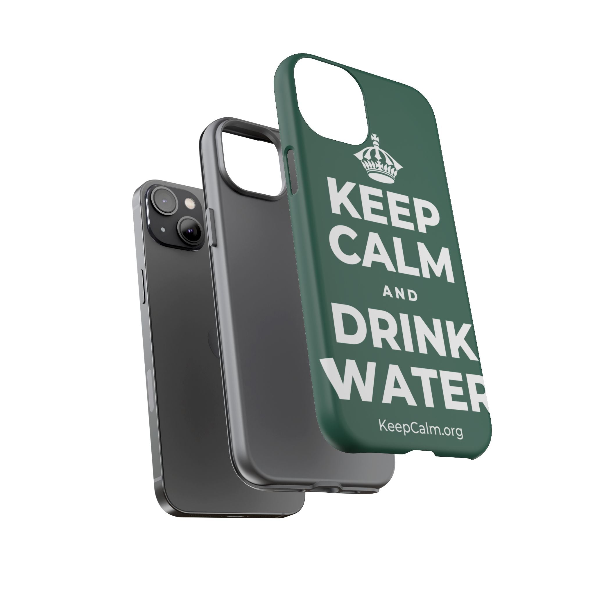 KEEP CALM AND DRINK WATER Phone Case