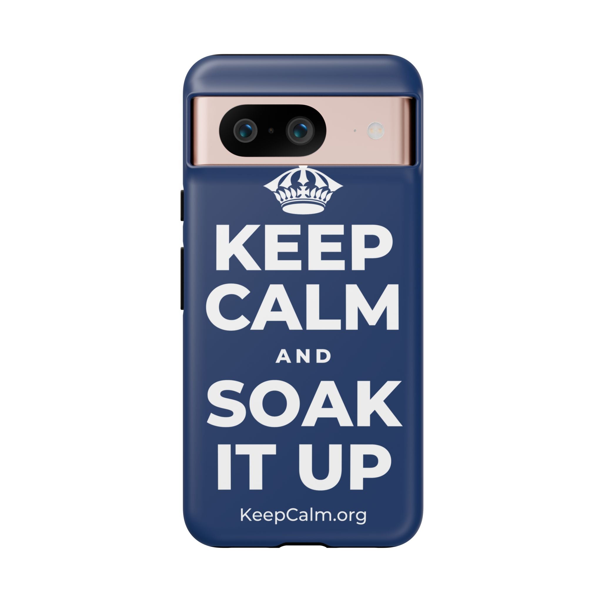 KEEP CALM AND SOAK IT UP Phone Case