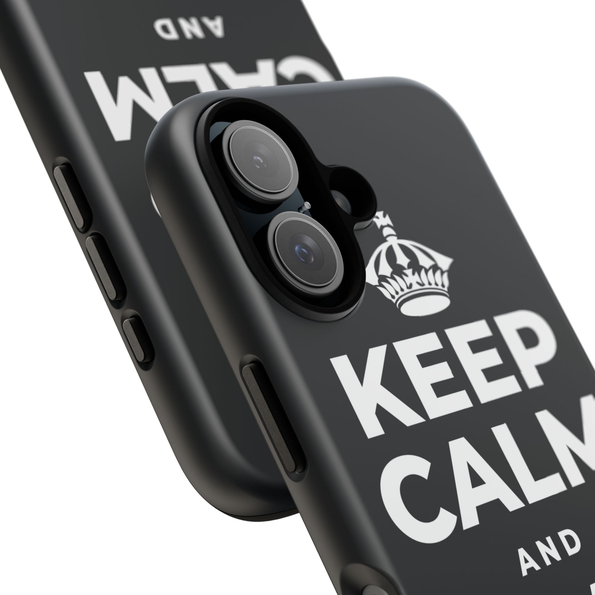 KEEP CALM AND SOAK IT IN Phone Case (Dark)