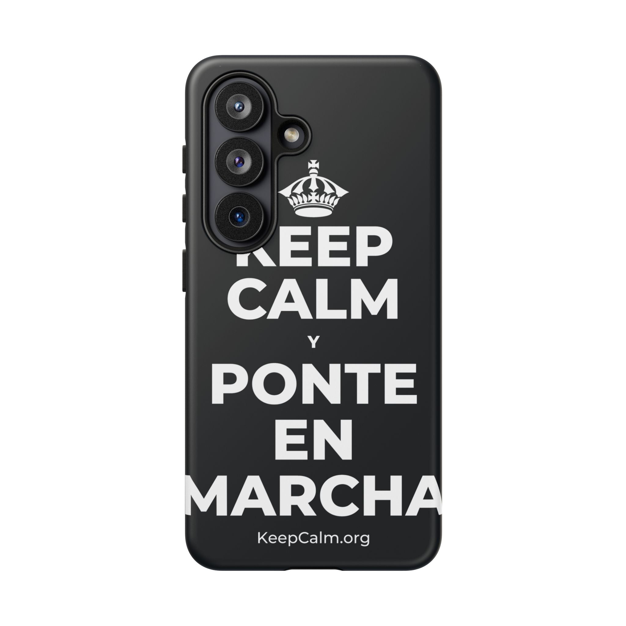 KEEP CALM Y PONTE EN MARCHA Phone Case (Dark)