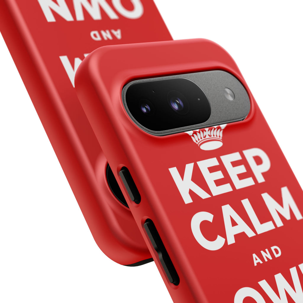 KEEP CALM AND OWN THE WIN Phone Case