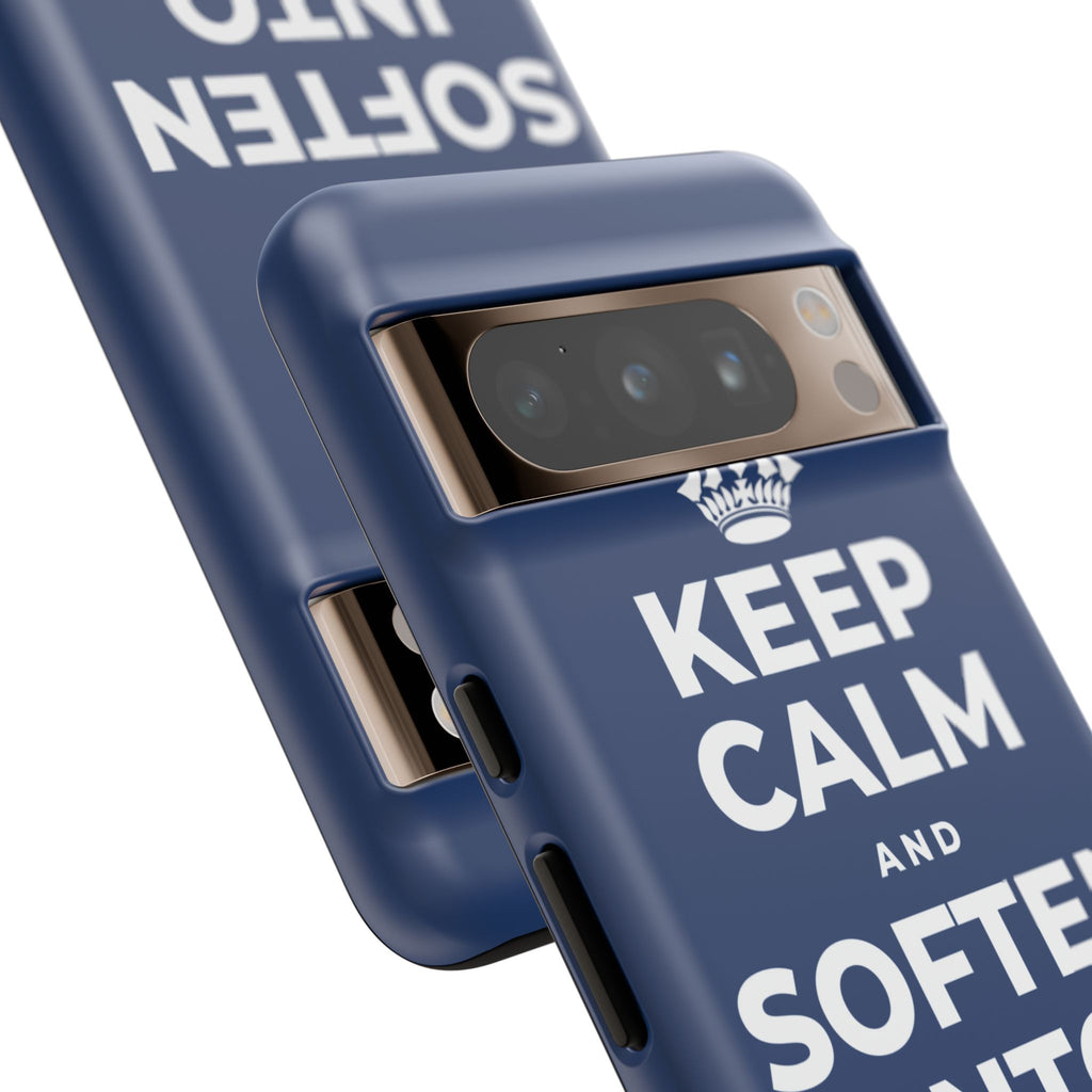 KEEP CALM AND SOFTEN INTO THE PILLOW Phone Case