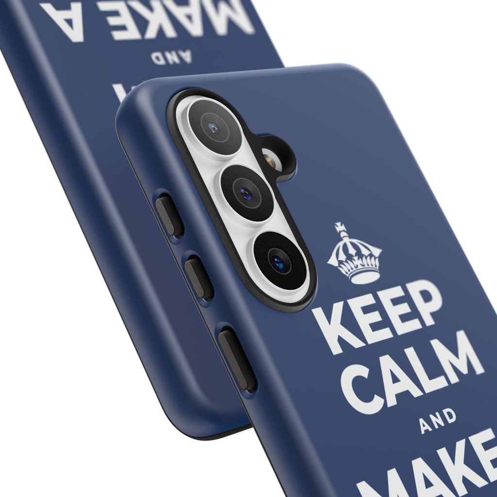 KEEP CALM AND MAKE A HAPPY MEMORY Phone Case