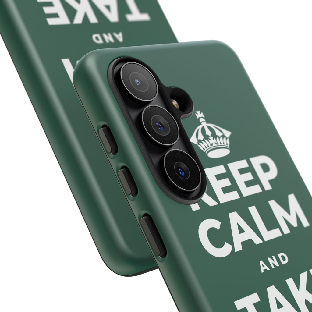 KEEP CALM AND TAKE A WALK Phone Case
