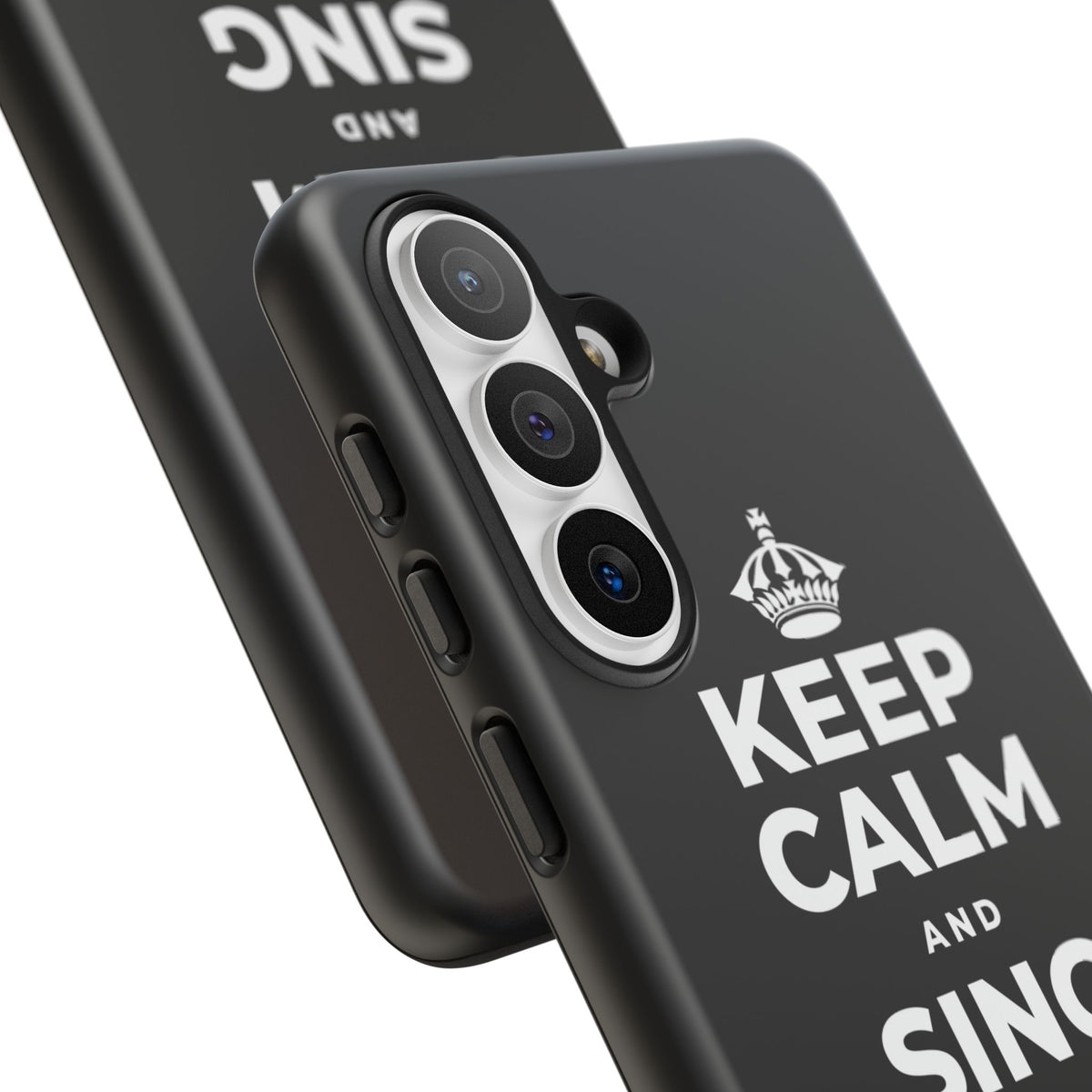 KEEP CALM AND SING WHILE YOU COOK Phone Case