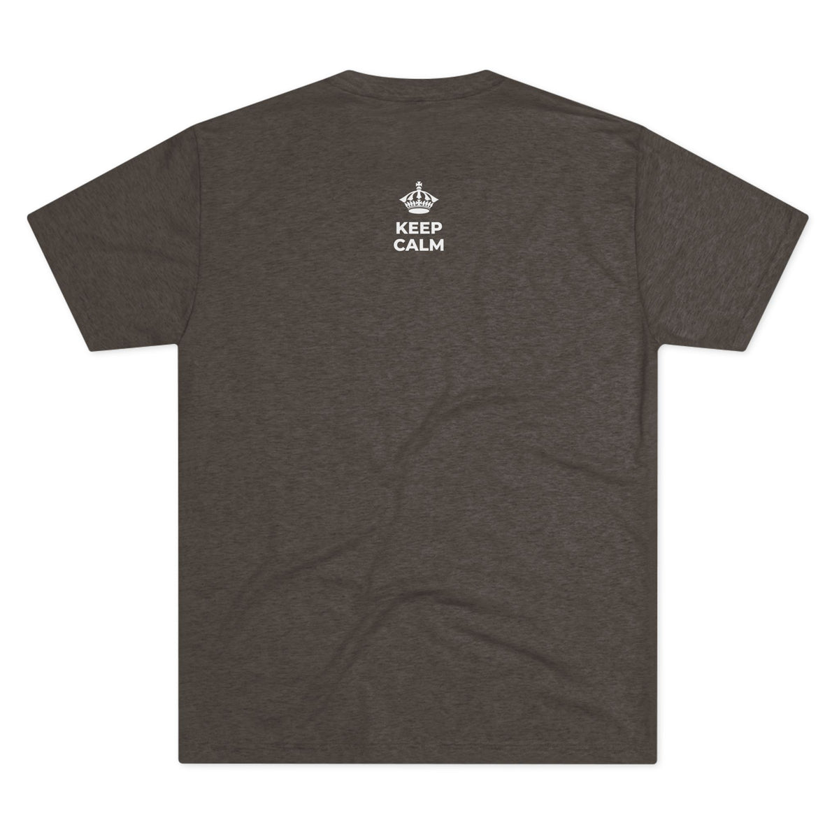 KEEP CALM И ОСТАВЬ РАБОТУ НА РАБОТЕ Tri-Blend Tee