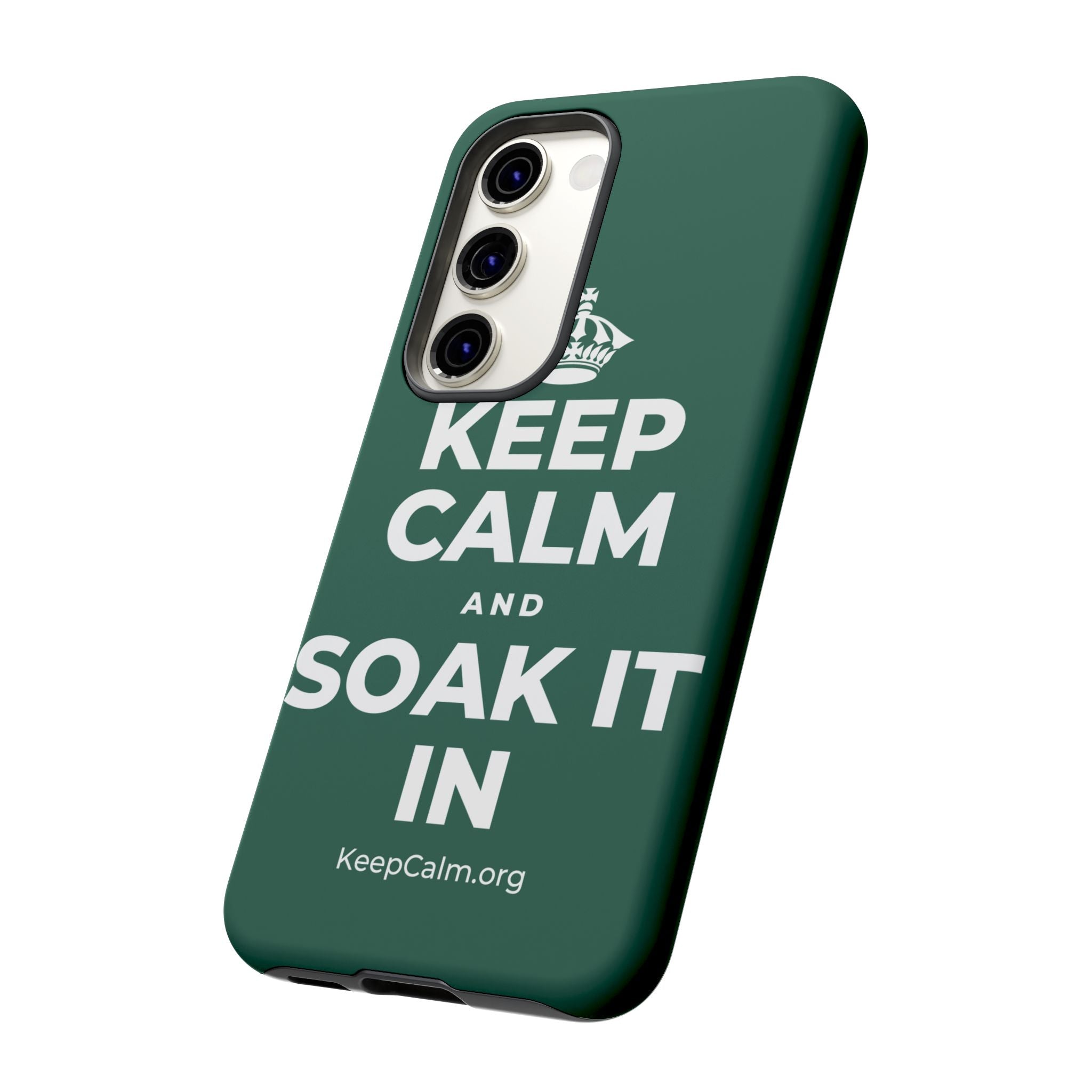 KEEP CALM AND SOAK IT IN Phone Case