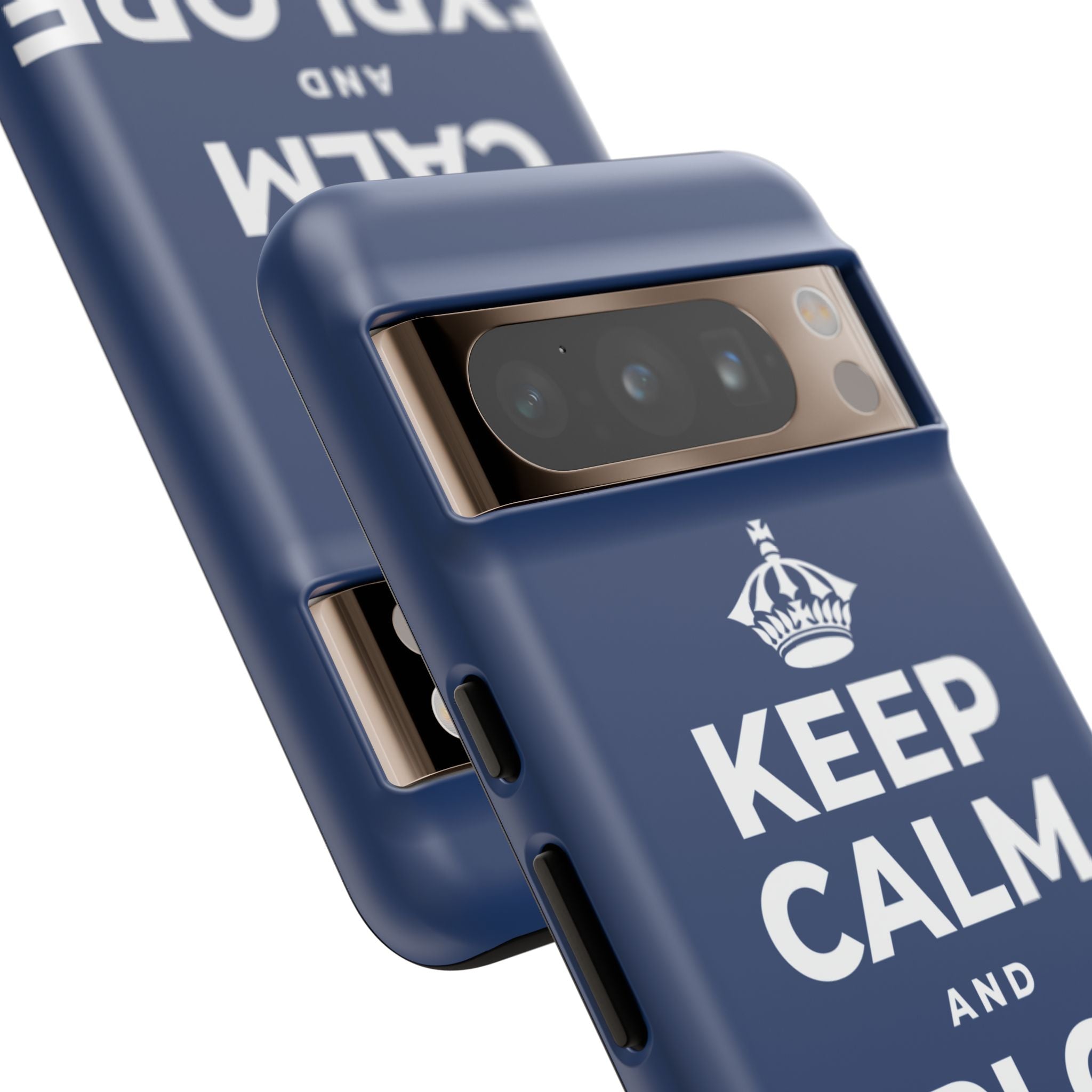 KEEP CALM AND EXPLORE NEARBY Phone Case